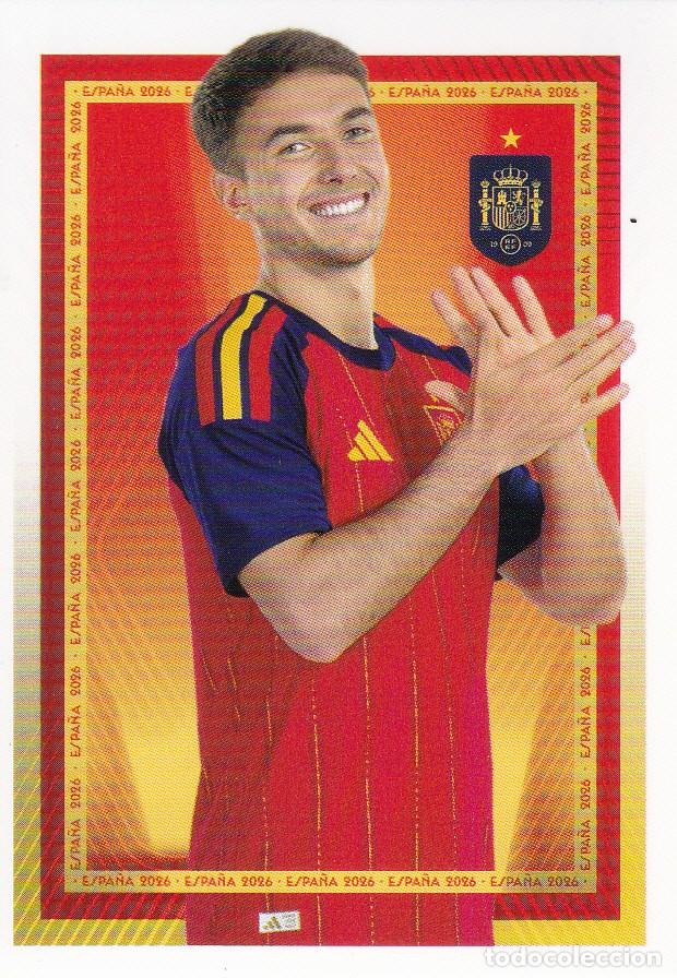 Cromos de f&uacute;tbol: SELECCI&Oacute;N DE ESPA&Ntilde;A 2026 CARREFOUR N&ordm; 33 ZUBIMENDI (M-18)