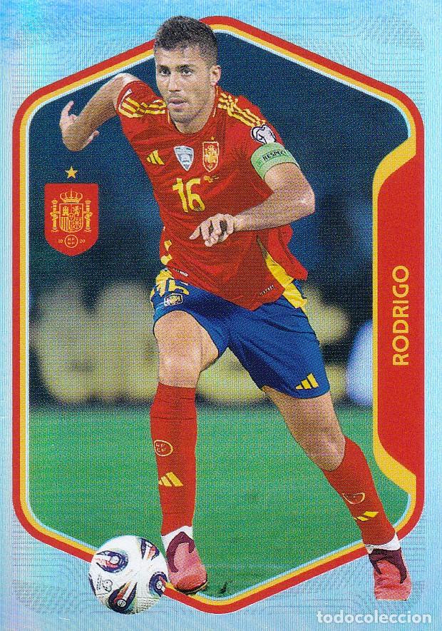 Cromos de f&uacute;tbol: SELECCI&Oacute;N DE ESPA&Ntilde;A 2026 CARREFOUR N&ordm; 32 RODRIGO (M-18)