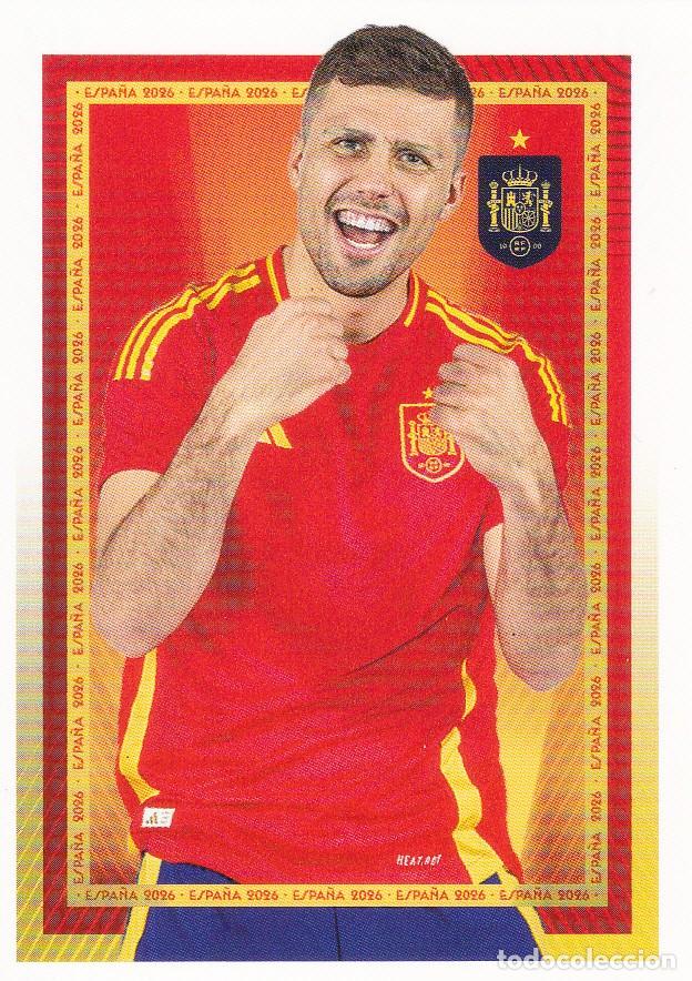 Cromos de f&uacute;tbol: SELECCI&Oacute;N DE ESPA&Ntilde;A 2026 CARREFOUR N&ordm; 31 RODRIGO (M-18)