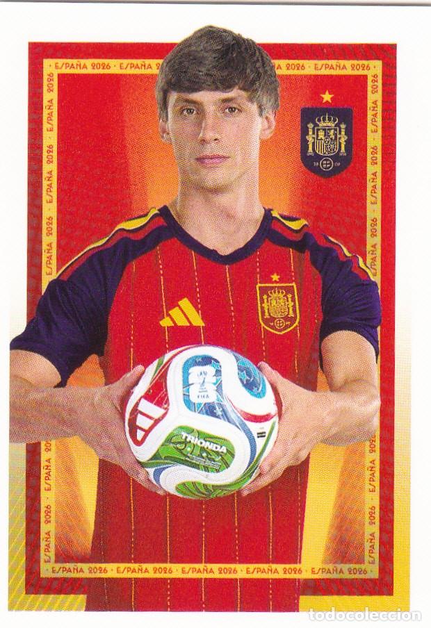 Cromos de f&uacute;tbol: SELECCI&Oacute;N DE ESPA&Ntilde;A 2026 CARREFOUR N&ordm; 22 LE NORMAND (M-18)