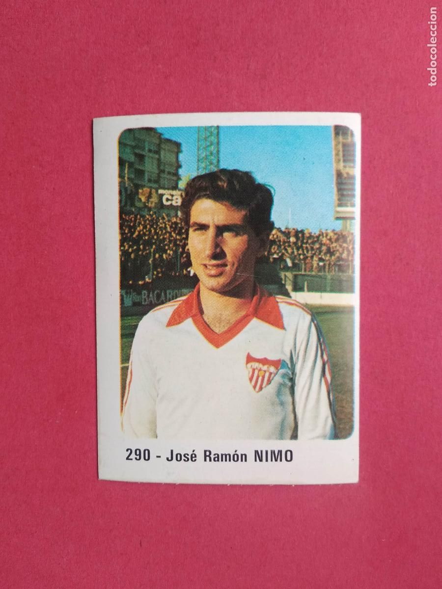 Cromos de f&uacute;tbol: EDITORIAL CROMO CROM PANINI LIGA 80 81 1980 1981 DESPEGADO SEVILLA N&ordm; 290 NIMO
