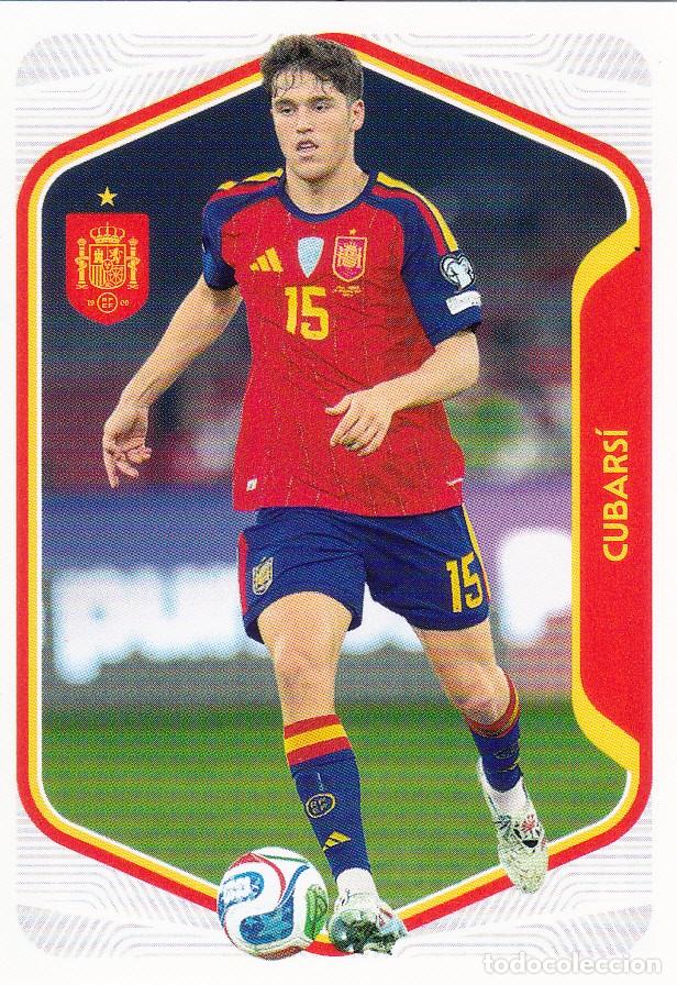 Cromos de f&uacute;tbol: SELECCI&Oacute;N DE ESPA&Ntilde;A 2026 CARREFOUR N&ordm; 24 CUBARS&Iacute; (M-18)