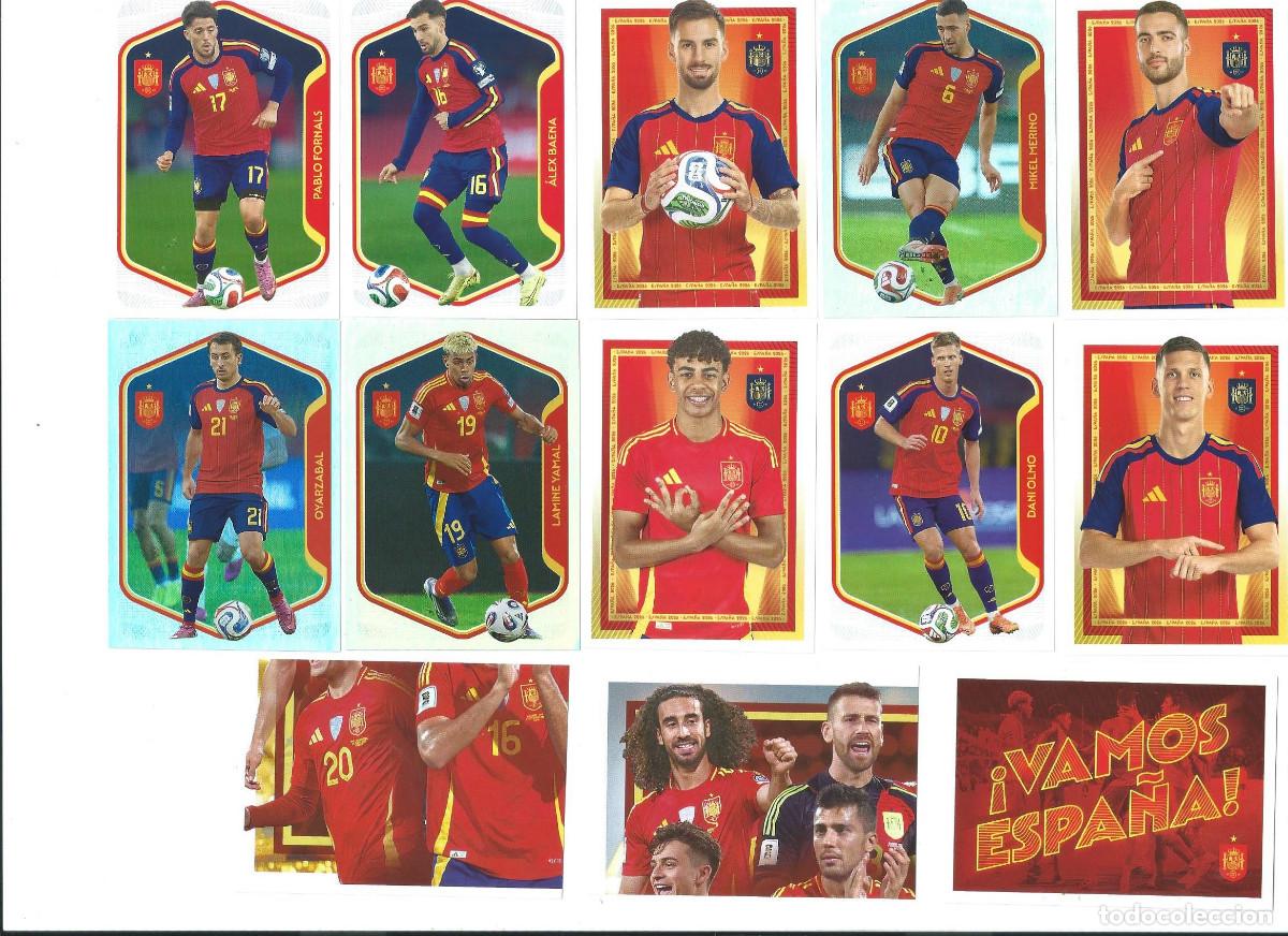 Cromos de f&uacute;tbol: ESPA&Ntilde;A MUNDIAL 2026 CARREFOUR : LOTE 42 CROMOS ( DE LOS 72) DISTINTOS (LOS 3 DE LAMINE YAMAL). NUEVO