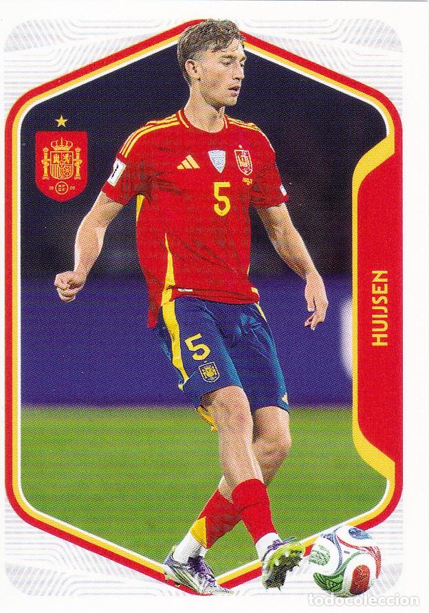 Cromos de f&uacute;tbol: SELECCI&Oacute;N DE ESPA&Ntilde;A 2026 CARREFOUR N&ordm; 22 HUIJSEN (M-18)