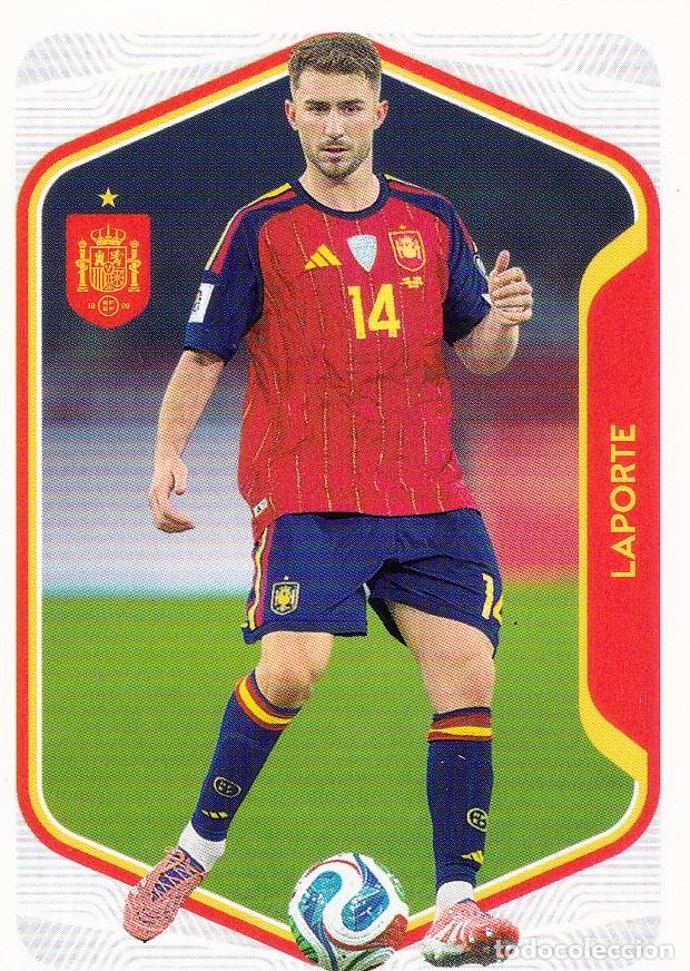 Cromos de f&uacute;tbol: SELECCI&Oacute;N DE ESPA&Ntilde;A 2026 CARREFOUR N&ordm; 20 LAPORTE (M-18)