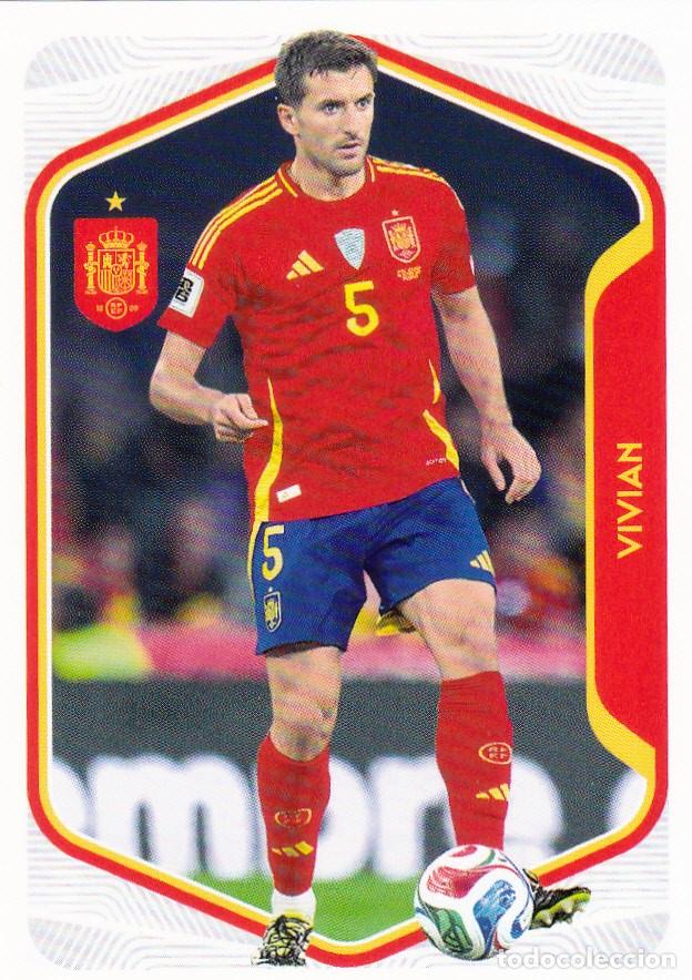 Cromos de f&uacute;tbol: SELECCI&Oacute;N DE ESPA&Ntilde;A 2026 CARREFOUR N&ordm; 18 VIVIAN (M-18)