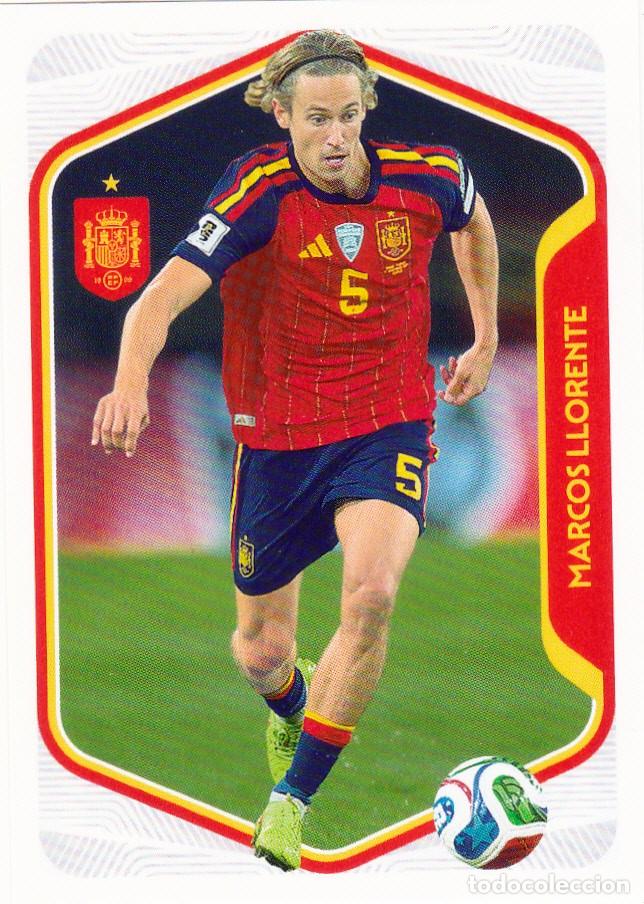 Cromos de f&uacute;tbol: SELECCI&Oacute;N DE ESPA&Ntilde;A 2026 CARREFOUR N&ordm; 17 MARCOS LLORENTE (M-18)