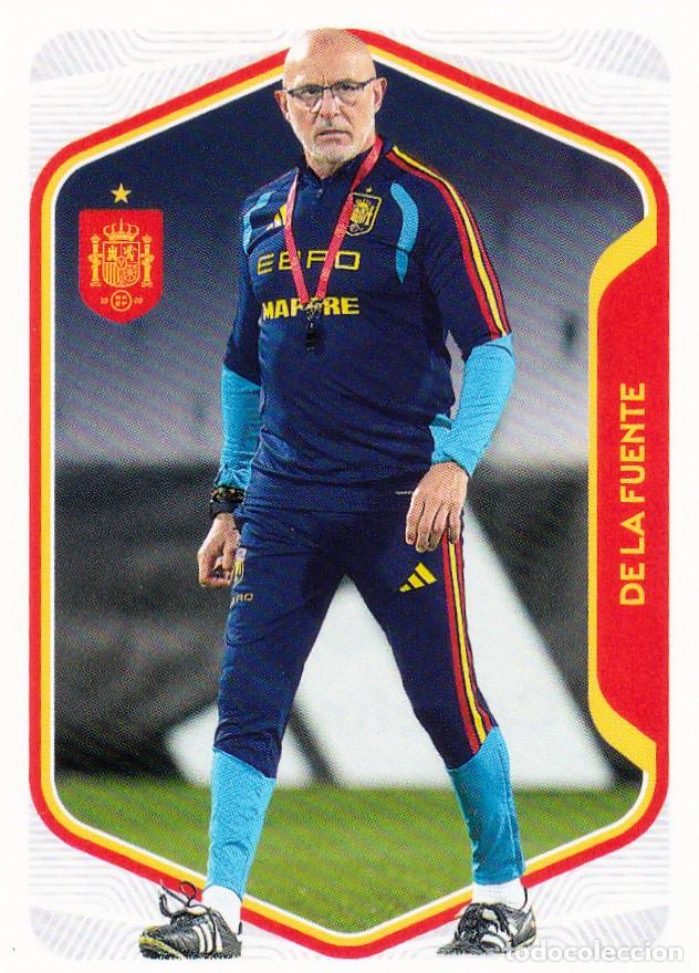 Cromos de f&uacute;tbol: SELECCI&Oacute;N DE ESPA&Ntilde;A 2026 CARREFOUR N&ordm; 8 DE LA FUENTE (M-18)