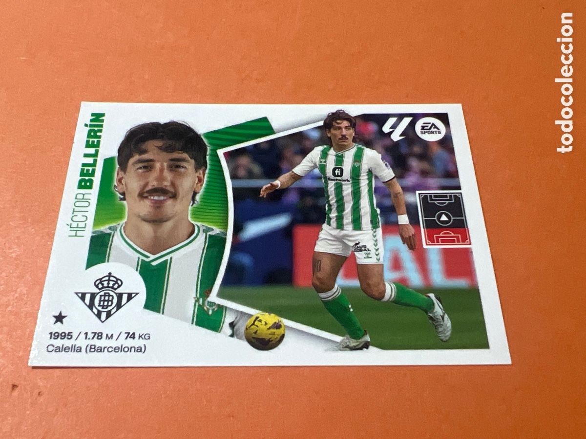 Cromos de f&uacute;tbol: A620. 5 BELLER&Iacute;N BETIS LIGA ESTE 2024 2025 24 25
