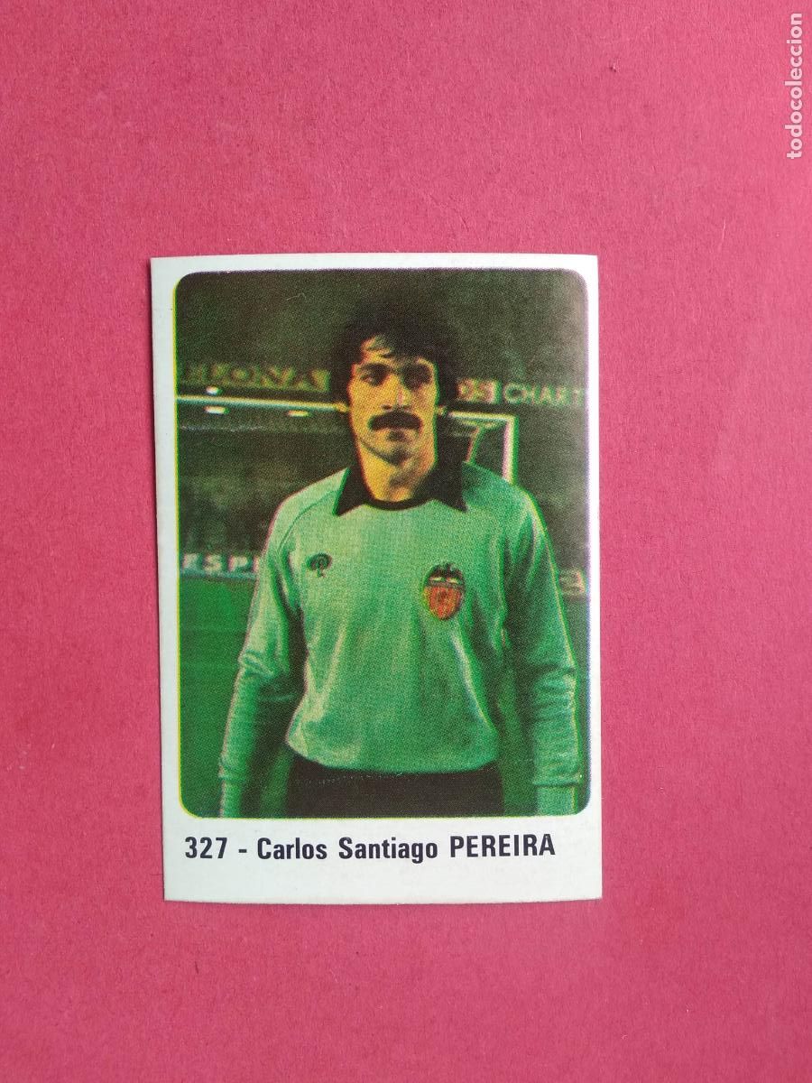 Cromos de f&uacute;tbol: EDITORIAL CROMO CROM PANINI LIGA 80 81 1980 1981 DESPEGADO VALENCIA N&ordm; 327 PEREIRA