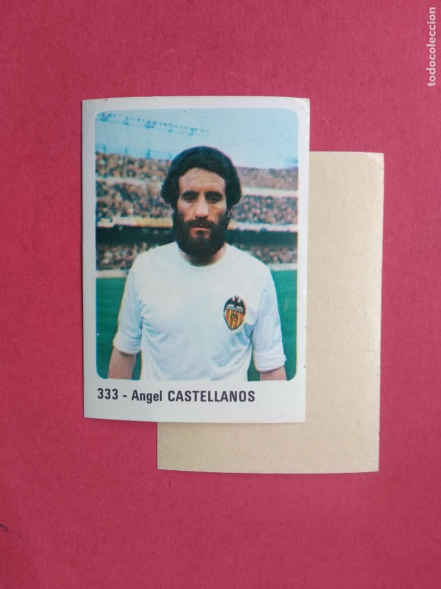 Cromos de f&uacute;tbol: EDITORIAL CROMO CROM PANINI LIGA 80 81 1980 1981 DESPEGADO VALENCIA N&ordm; 333 CASTELLANOS