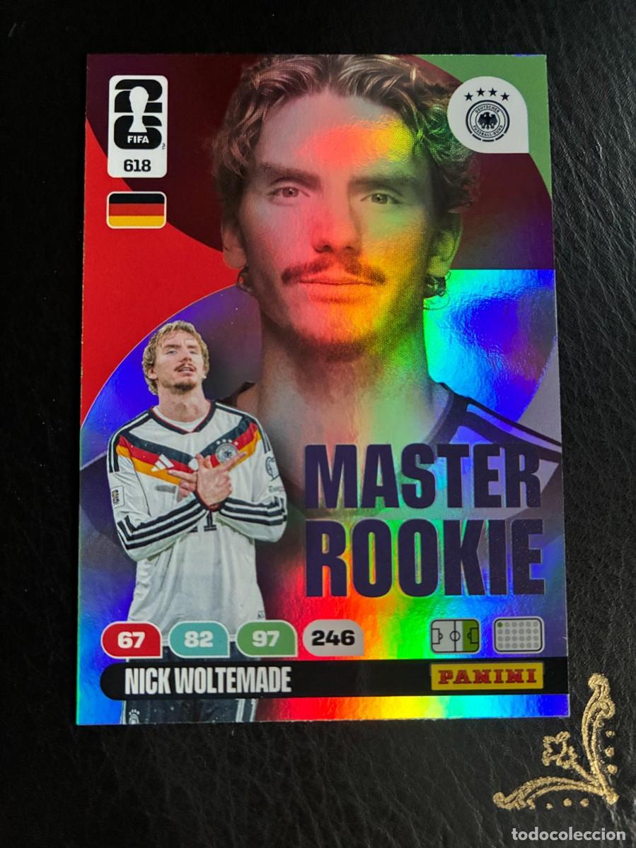 Cromos de f&uacute;tbol: 618 WOLTEMADE MASTER ROOKIE FIFA WORLD CUP ADRENALYN MUNDIAL 2026 26 PANINI