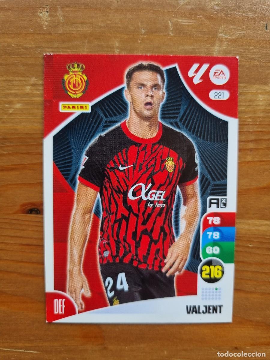 Cromos de f&uacute;tbol: 221 VALJENT (RCD Mallorca). Liga 2024 2025 24 25 Adrenalyn XL (Panini)