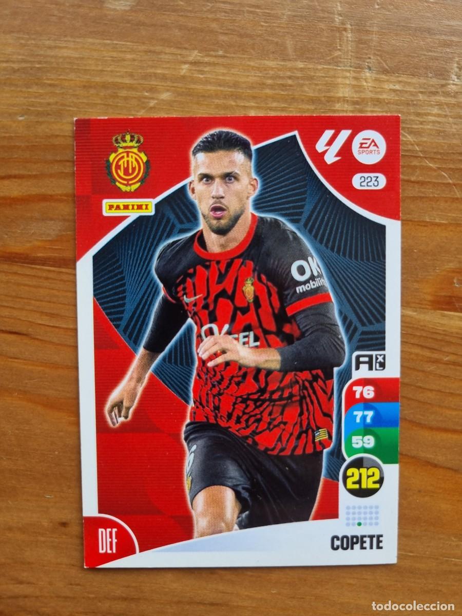 Cromos de f&uacute;tbol: 223 COPETE (RCD Mallorca). Liga 2024 2025 24 25 Adrenalyn XL (Panini)