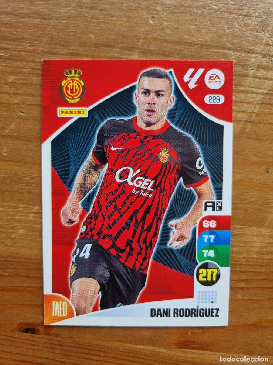 Cromos de f&uacute;tbol: 229 DANI RODR&Iacute;GUEZ (RCD Mallorca). Liga 2024 2025 24 25 Adrenalyn XL (Panini)