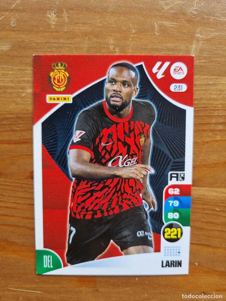 Cromos de f&uacute;tbol: 231 LAR&Iacute;N (RCD Mallorca). Liga 2024 2025 24 25 Adrenalyn XL (Panini)