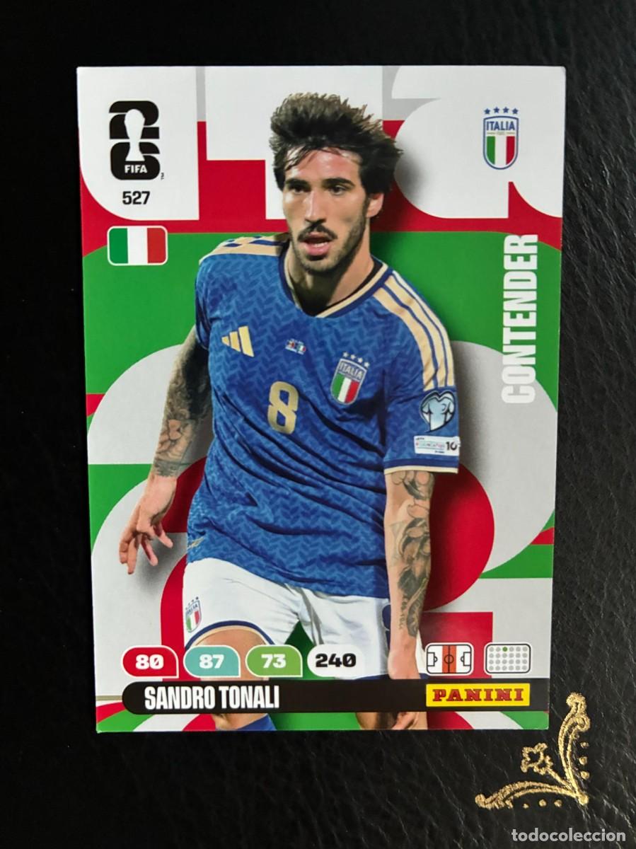 Cromos de f&uacute;tbol: 527 SANDRO TONALI CONTENDER FIFA WORLD CUP ADRENALYN MUNDIAL 2026 26 PANINI