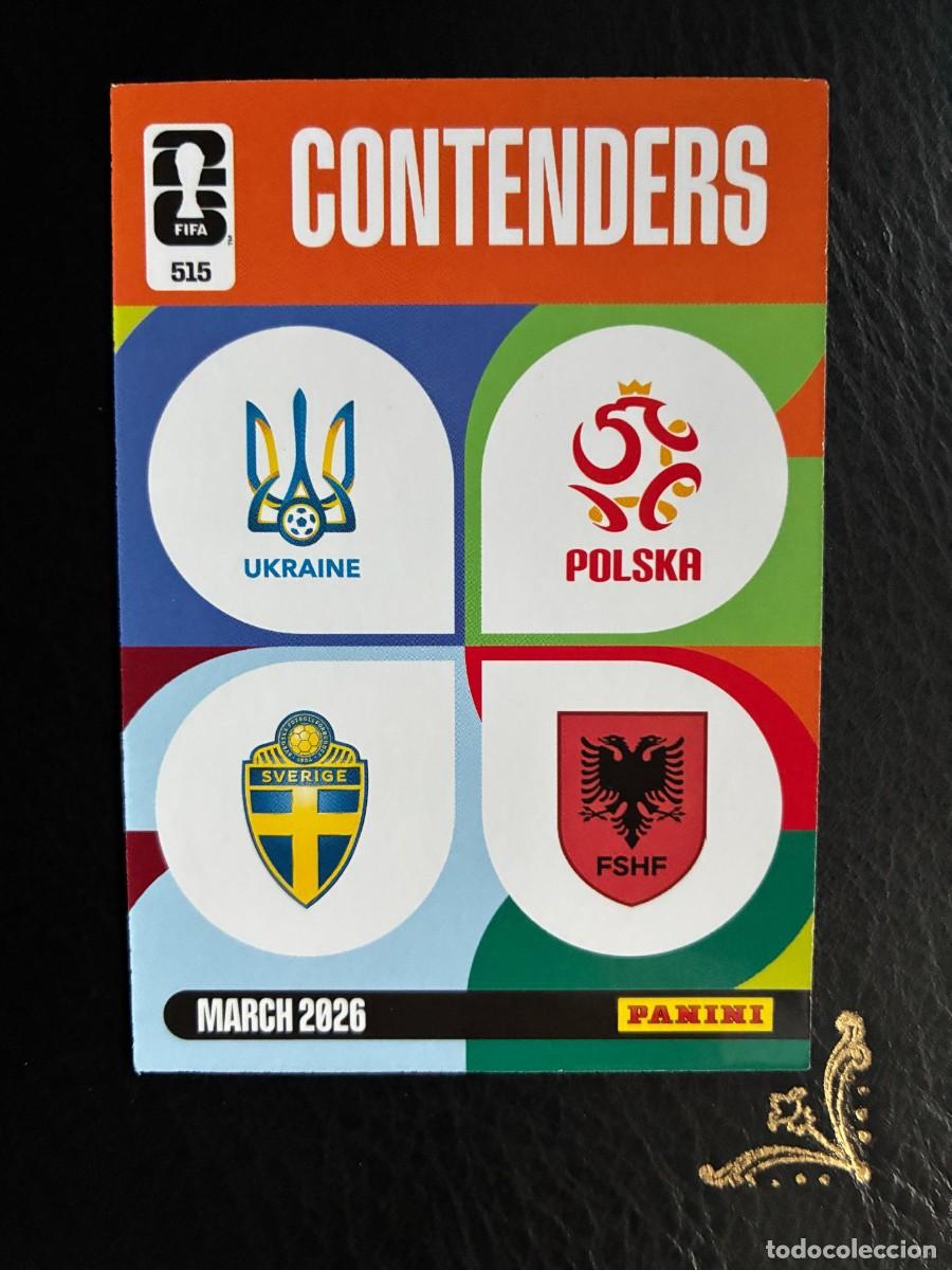 Cromos de f&uacute;tbol: 515 CONTENDERS FIFA WORLD CUP ADRENALYN MUNDIAL 2026 26 PANINI