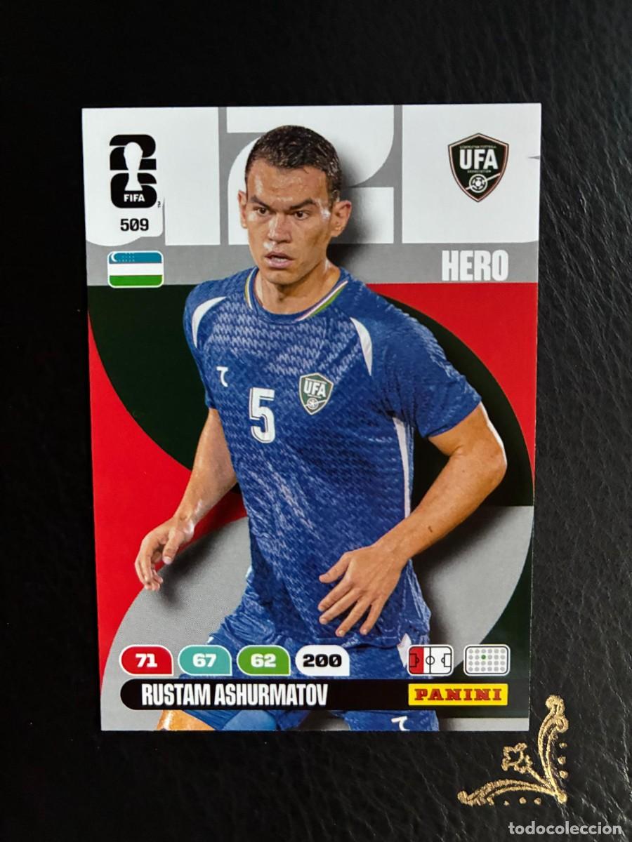 Cromos de f&uacute;tbol: 509 ASHURMATOV UZBEKIST&Aacute;N FIFA WORLD CUP ADRENALYN MUNDIAL 2026 26 PANINI
