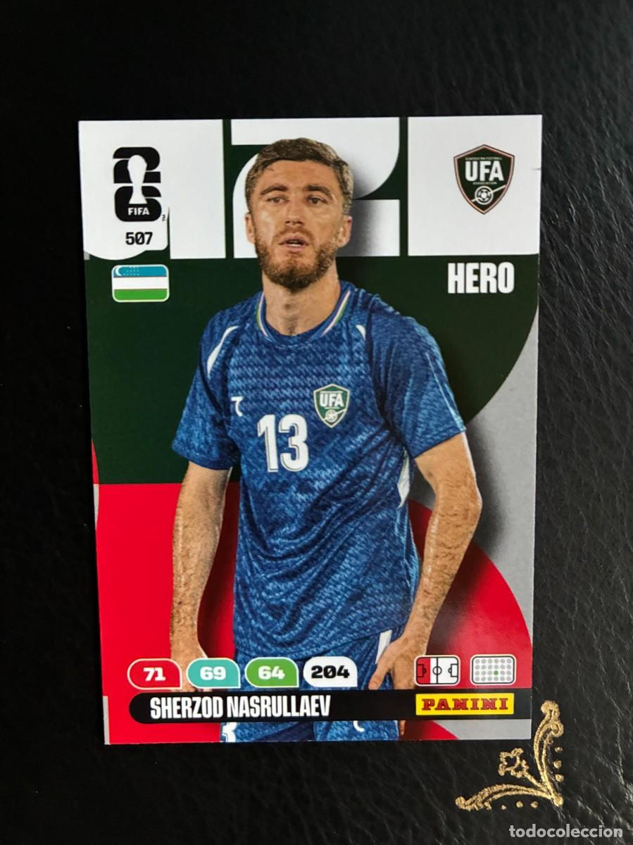Cromos de f&uacute;tbol: 507 SHERZOD NASRULLAEV UZBEKIST&Aacute;N FIFA WORLD CUP ADRENALYN MUNDIAL 2026 26 PANINI