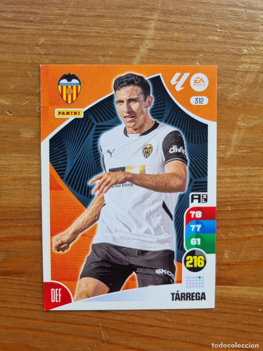 Cromos de f&uacute;tbol: 312 T&Aacute;RREGA (Valencia CF). Liga 2024 2025 24 25 Adrenalyn XL (Panini)