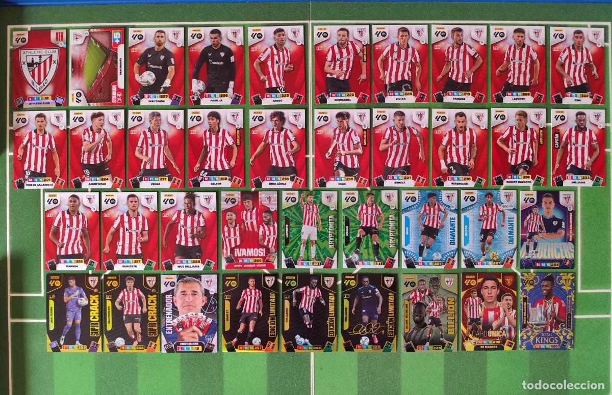 Cromos de f&uacute;tbol: Equipo Athletic Club Bilbao (Vamos, Edici&oacute;n limitada, Super crack) Adrenalyn XL 2025/26 25/26