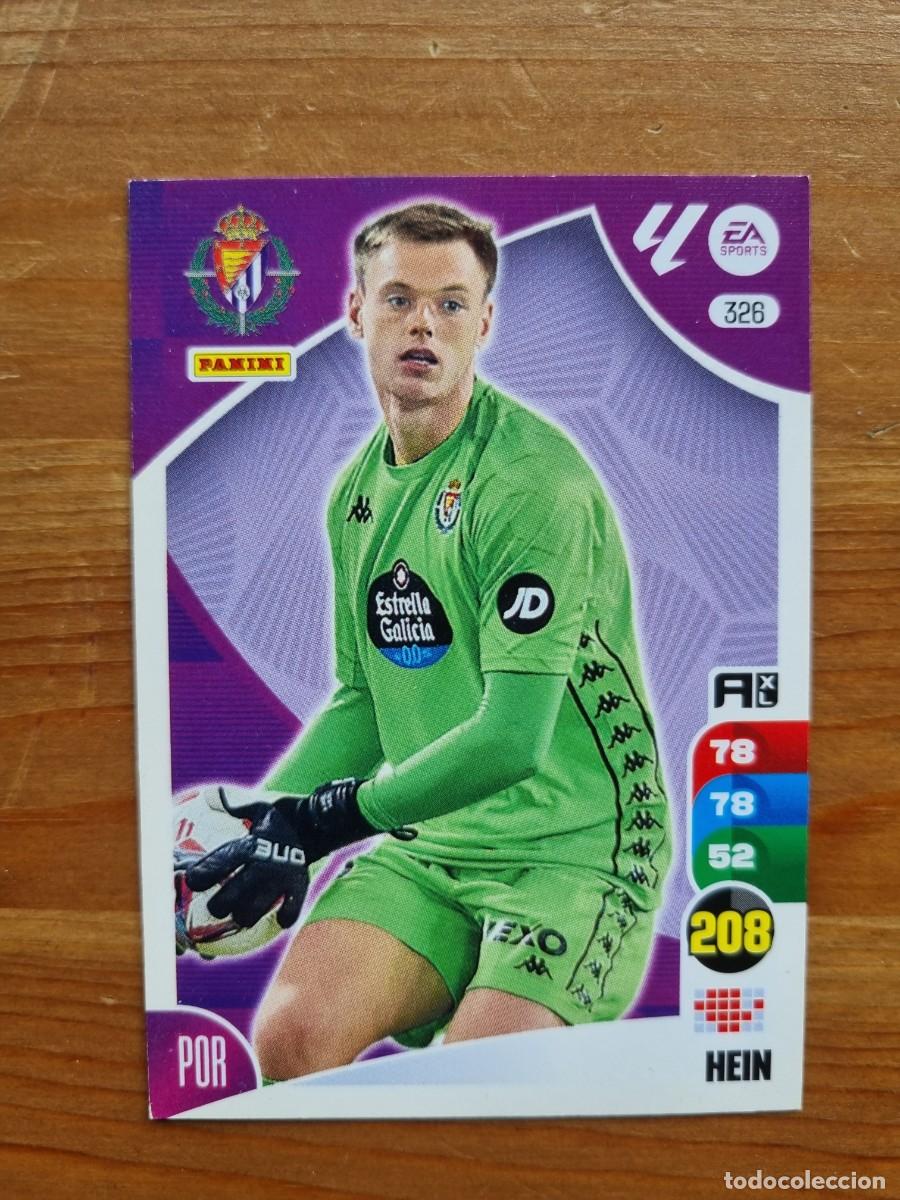 Cromos de f&uacute;tbol: 326 HEIN (Real Valladolid). Liga 2024 2025 24 25 Adrenalyn XL (Panini)