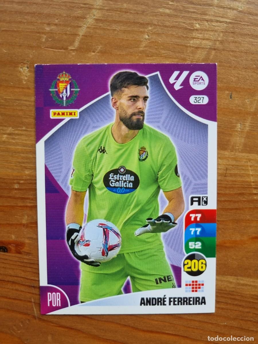 Cromos de f&uacute;tbol: 327 ANDR&Eacute; FERREIRA (Real Valladolid). Liga 2024 2025 24 25 Adrenalyn XL (Panini)