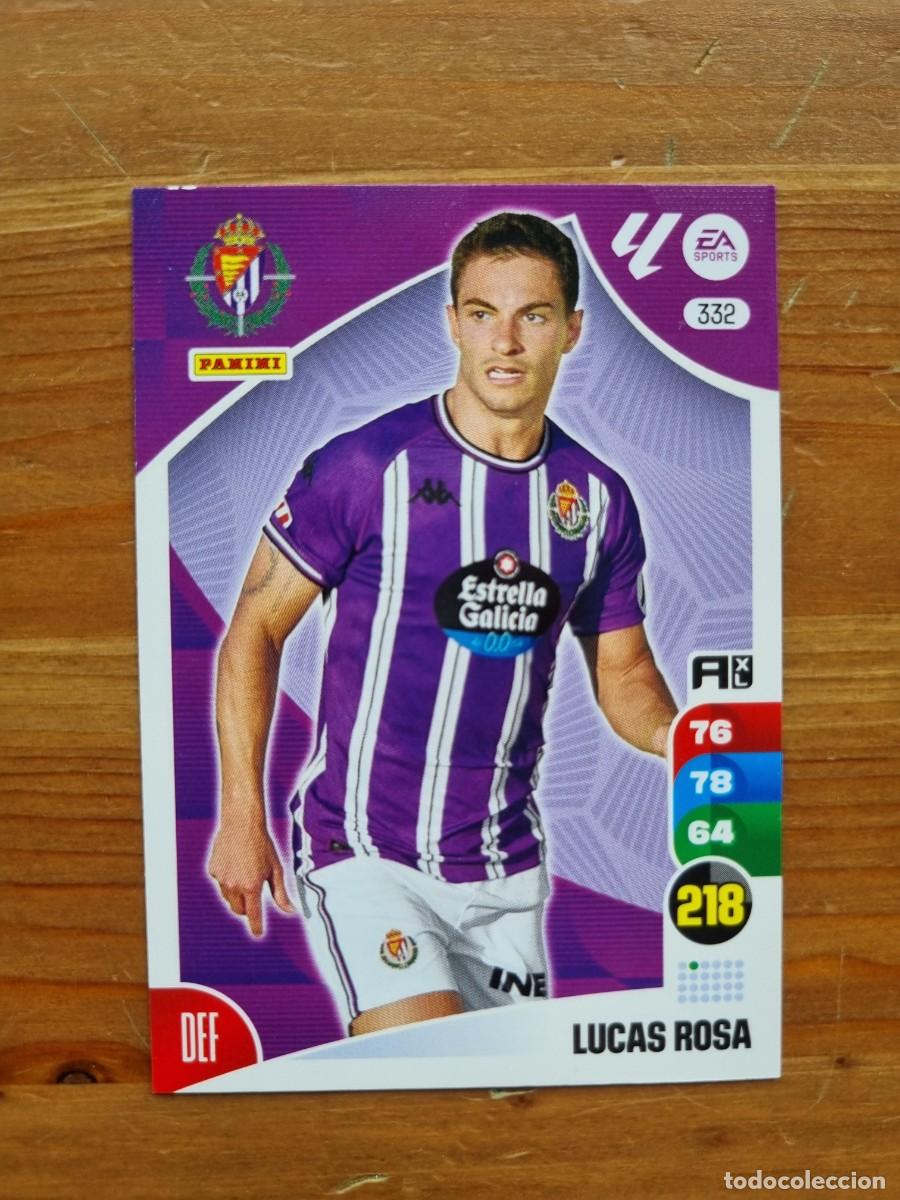 Cromos de f&uacute;tbol: 332 LUCAS ROSA (Real Valladolid). Liga 2024 2025 24 25 Adrenalyn XL (Panini)
