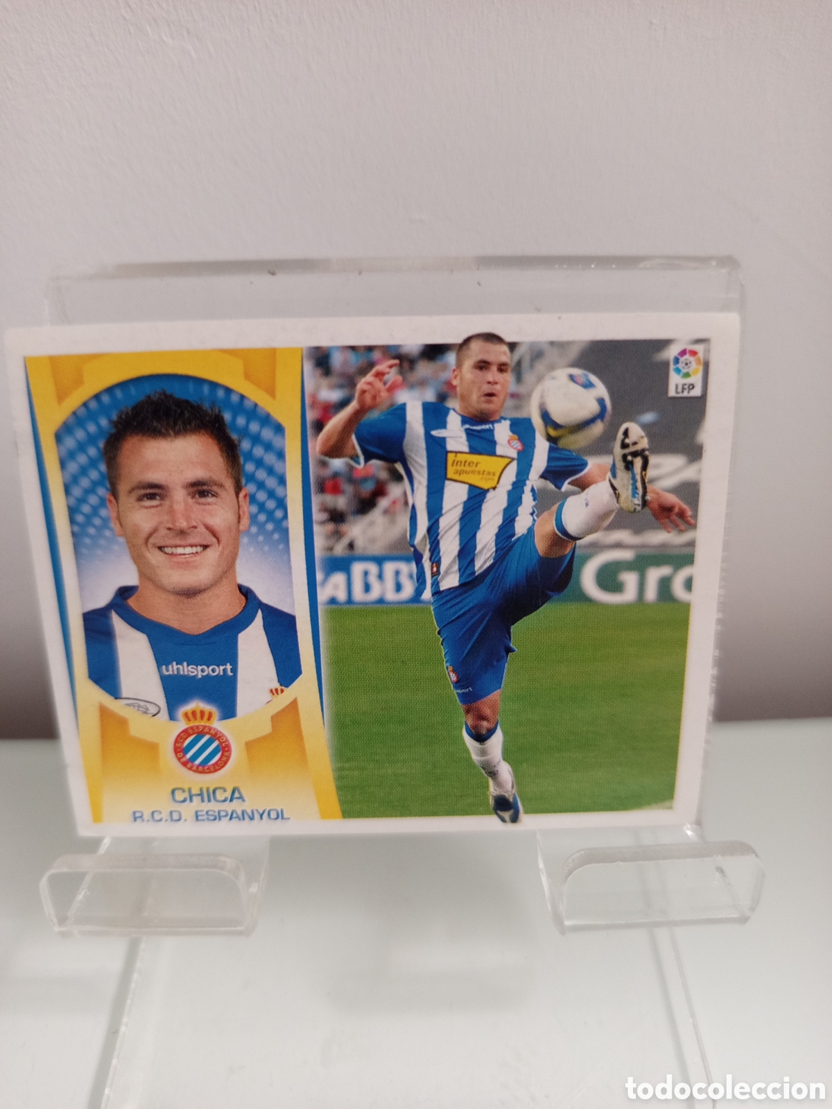 Cromos de f&uacute;tbol: ❇️ CROMO ⚽ CHICA ESPA&Ntilde;OL LIGA LFP 09 10 2009 2010 ESTE SIN PEGAR PANINI ❇️