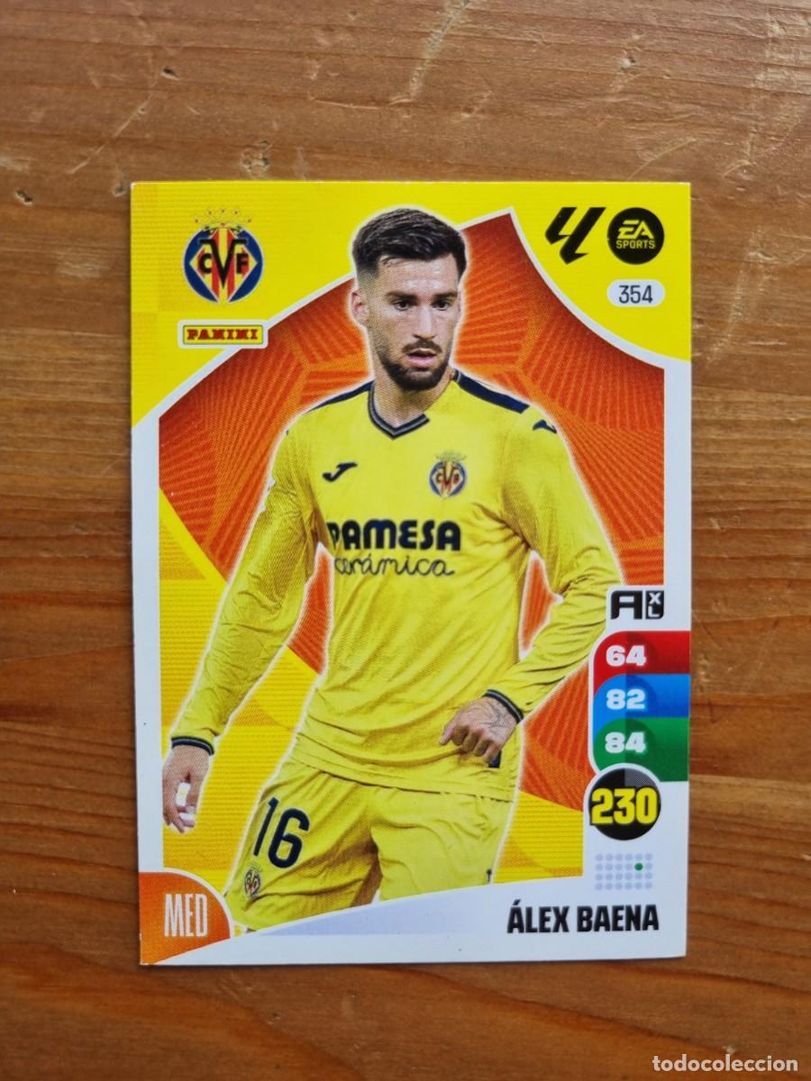 Cromos de f&uacute;tbol: 354 &Aacute;LEX BAENA (Villarreal CF). Liga 2024 2025 24 25 Adrenalyn XL (Panini)