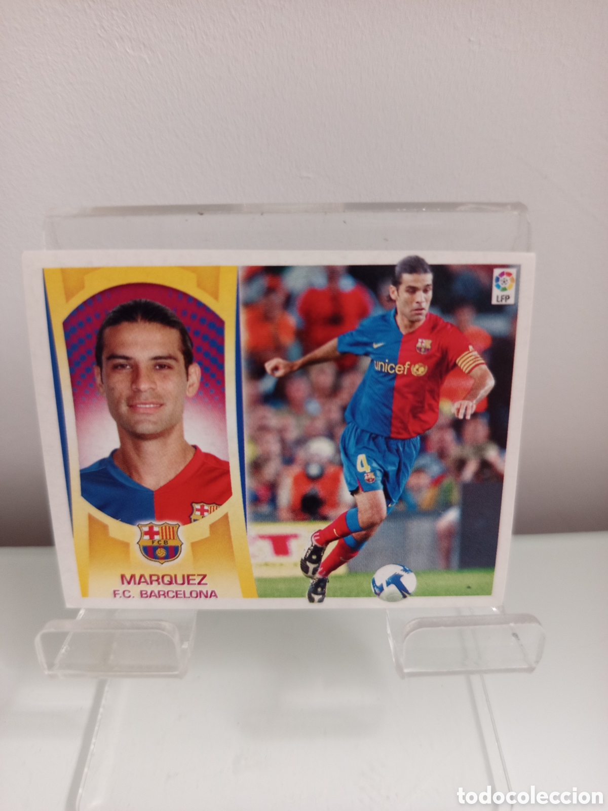 Cromos de f&uacute;tbol: ❇️ CROMO ⚽ M&Aacute;RQUEZ BARCELONA LIGA LFP 09 10 2009 2010 ESTE SIN PEGAR PANINI ❇️