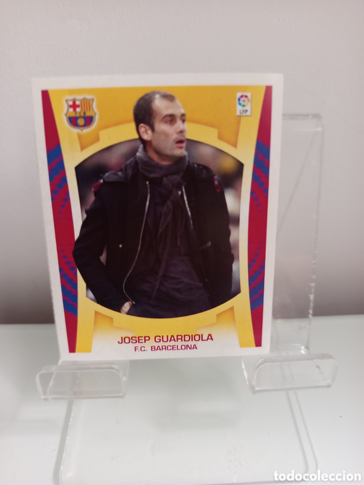 Cromos de f&uacute;tbol: ❇️ CROMO ⚽ GUARDIOLA BARCELONA LIGA LFP 09 10 2009 2010 ESTE SIN PEGAR PANINI ❇️
