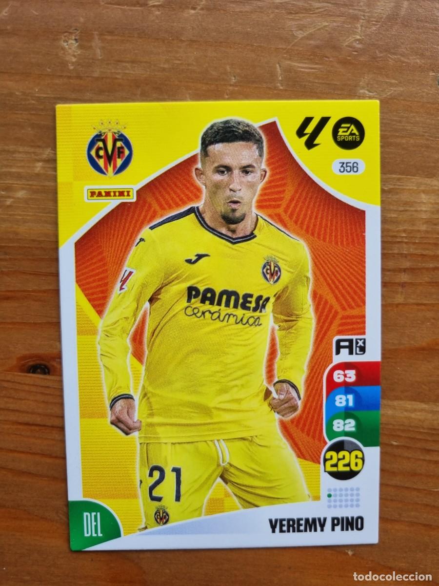 Cromos de f&uacute;tbol: 356 YEREMI PINO (Villarreal CF). Liga 2024 2025 24 25 Adrenalyn XL (Panini)