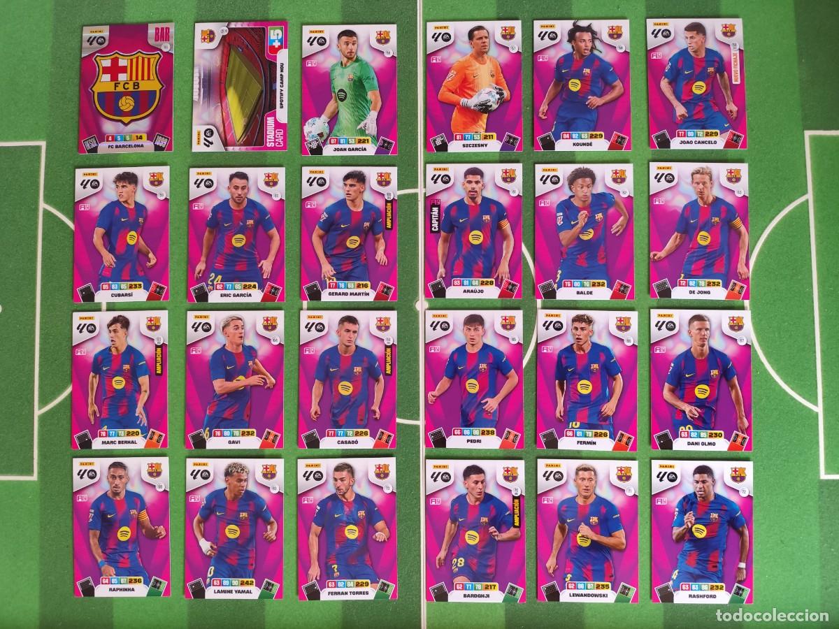 Cromos de f&uacute;tbol: Equipo Barcelona (Vamos, Edici&oacute;n limitada, Super crack, Lamine Yamal) Adrenalyn XL 2025/26 25/26