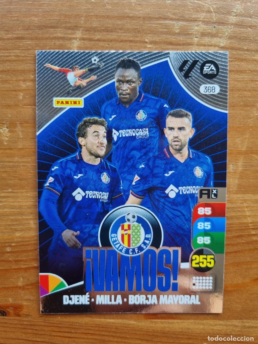 Cromos de f&uacute;tbol: 368 &iexcl;VAMOS! (Getafe CF). Liga 2024 2025 24 25 Adrenalyn XL (Panini)