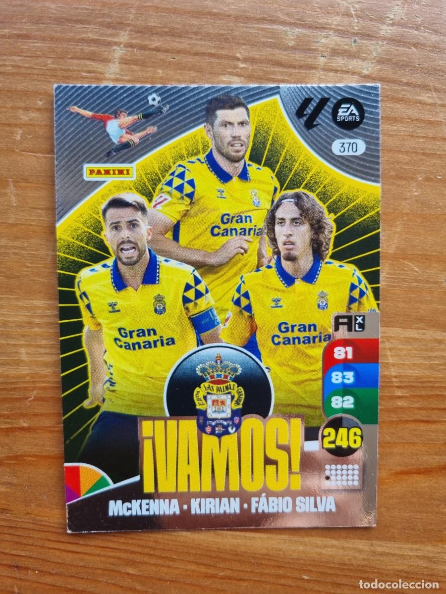 Cromos de f&uacute;tbol: 370 &iexcl;VAMOS! (UD Las Palmas). Liga 2024 2025 24 25 Adrenalyn XL (Panini)