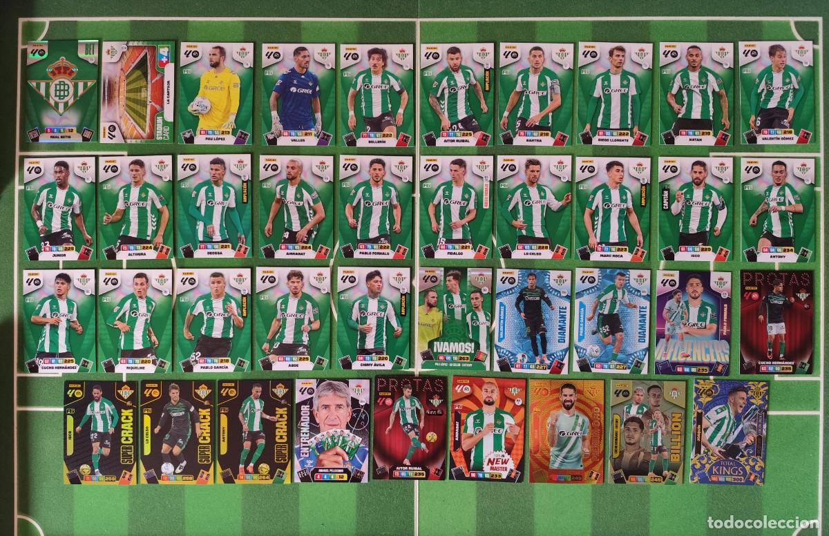 Cromos de f&uacute;tbol: Equipo Betis (Vamos, Edici&oacute;n limitada, Super crack, Billion) Adrenalyn XL 2025/26 25/26