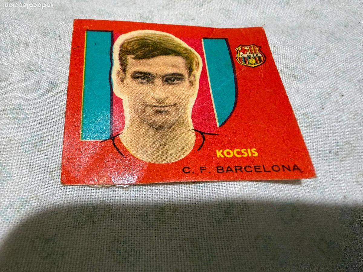 Cromos de f&uacute;tbol: Cromo kocsis Barcelona 1958 /59