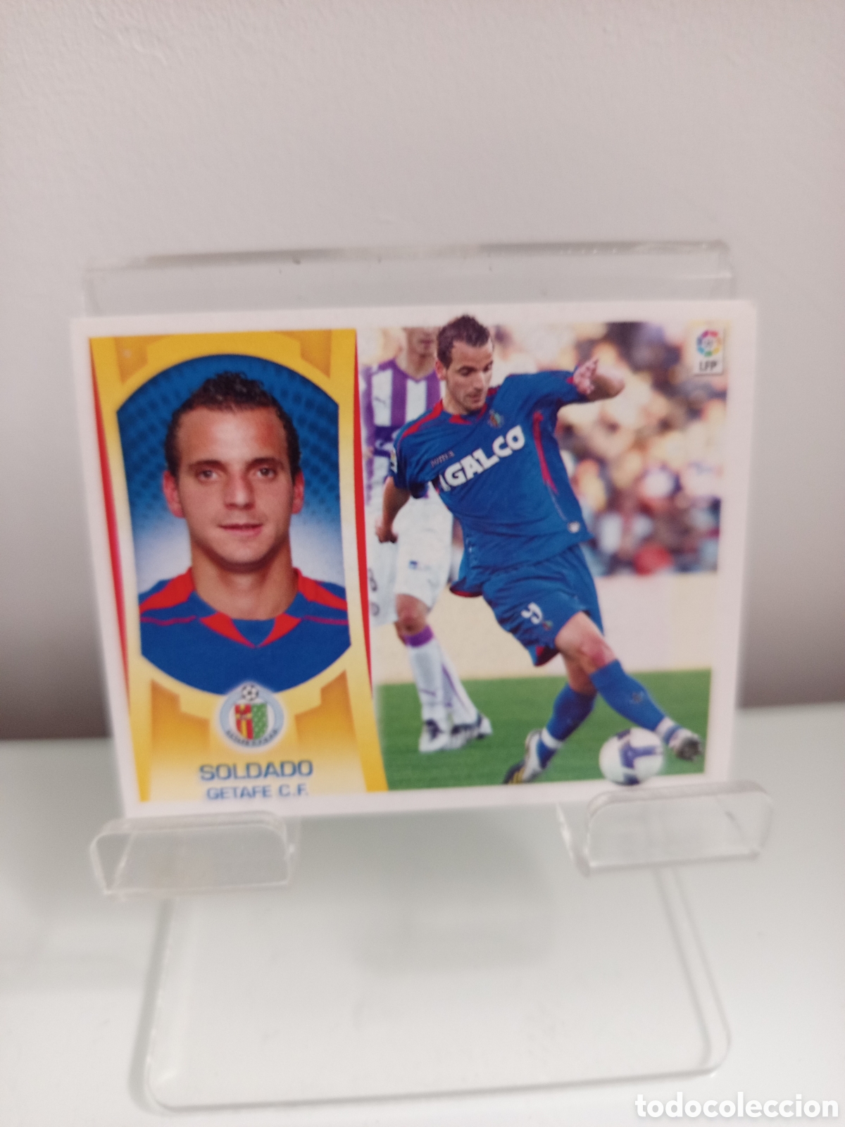 Fu&szlig;ball-Sticker: ❇️ CROMO ⚽ SOLDADO GETAFE LIGA LFP 09 10 2009 2010 ESTE SIN PEGAR PANINI ❇️