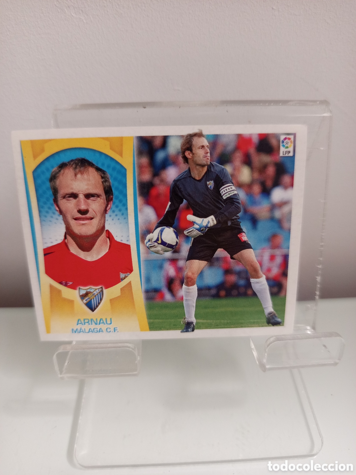 Cromos de f&uacute;tbol: ❇️ CROMO ⚽ ARNAU M&Aacute;LAGA LIGA LFP 09 10 2009 2010 ESTE SIN PEGAR PANINI ❇️
