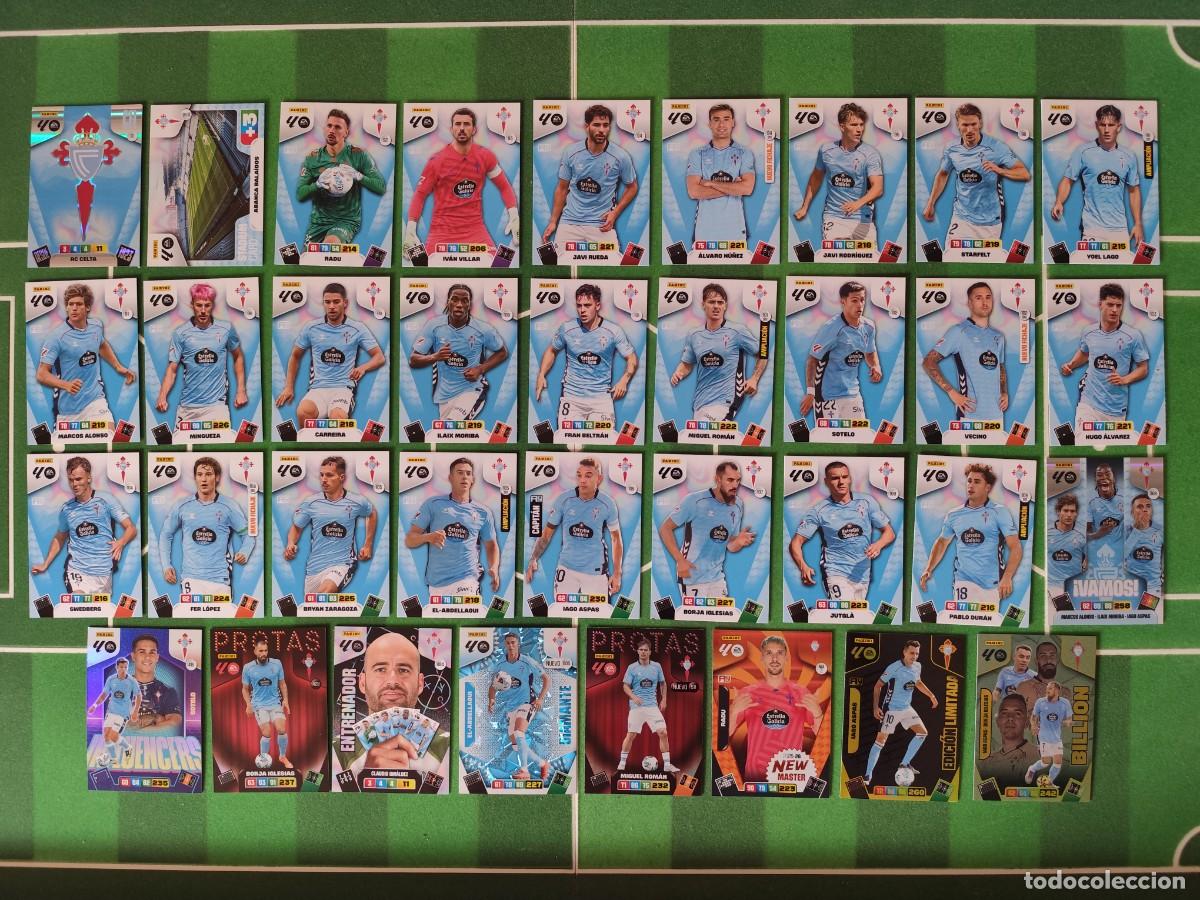 Cromos de f&uacute;tbol: Equipo Celta (Vamos, Edici&oacute;n limitada, New master, Billion) Adrenalyn XL 2025/26 25/26