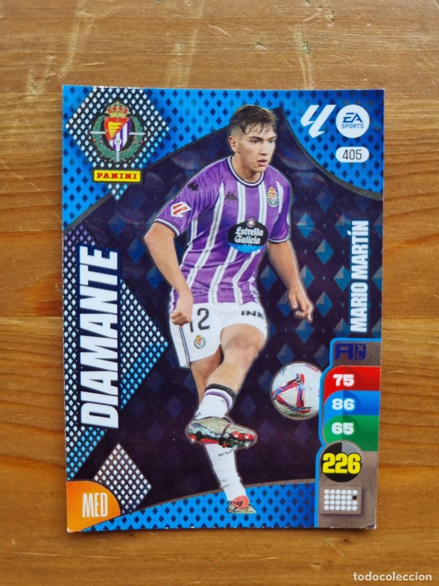 Cromos de f&uacute;tbol: 405 MARIO MART&Iacute;N (Real Valladolid) DIAMANTE. Liga 2024 2025 24 25 Adrenalyn XL (Panini)