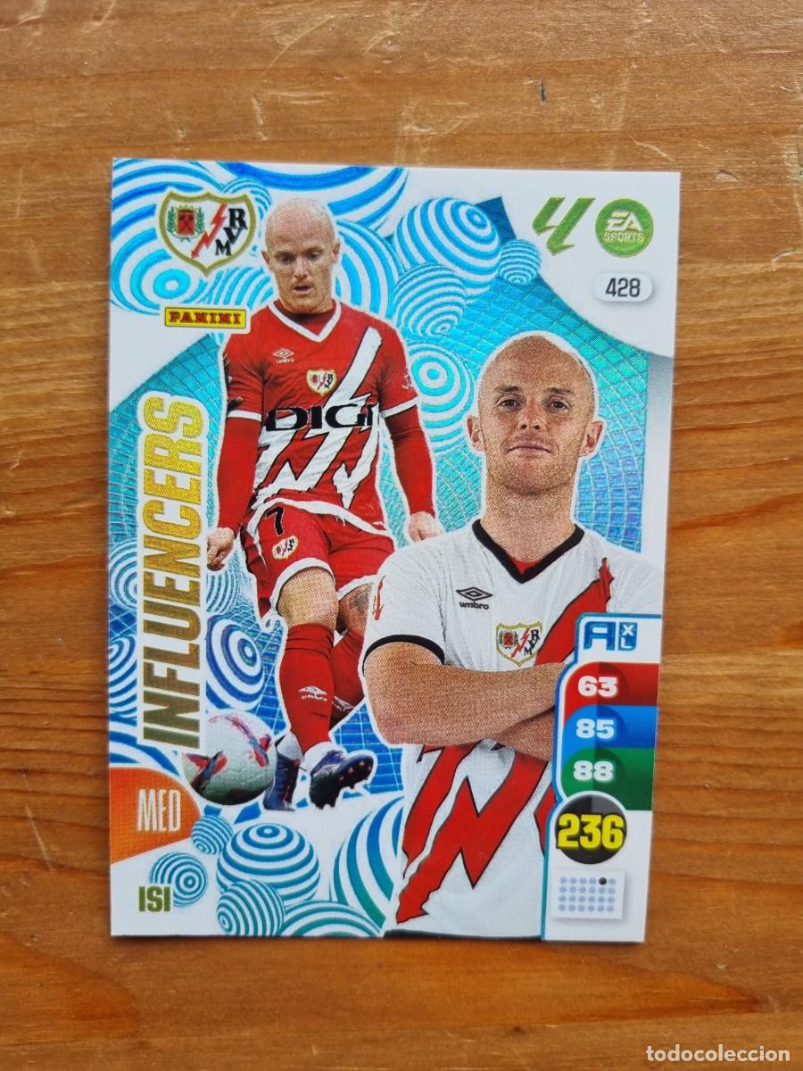 Cromos de f&uacute;tbol: 428 ISI (Rayo Vallecano) INFLUENCERS. Liga 2024 2025 24 25 Adrenalyn XL (Panini)