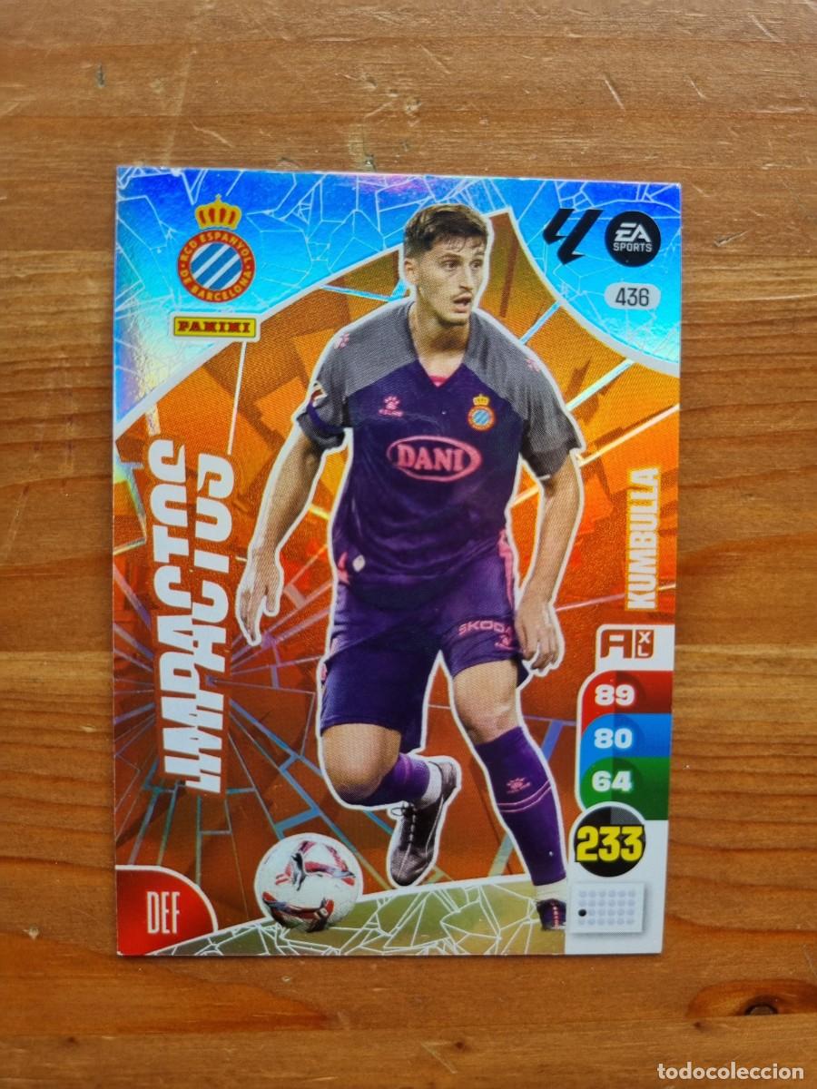 Cromos de Futebol: 436 KUMBULLA (RCD Espanyol) IMPACTOS. Liga 2024 2025 24 25 Adrenalyn XL (Panini)
