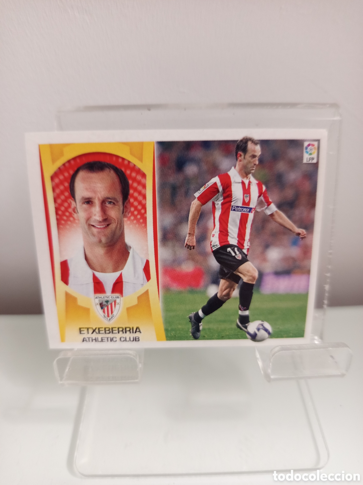 Fu&szlig;ball-Sticker: ❇️ CROMO ⚽ ETXEBERRIA ATHLETIC DE BILBAO LIGA LFP 09 10 2009 2010 ESTE SIN PEGAR PANINI ❇️