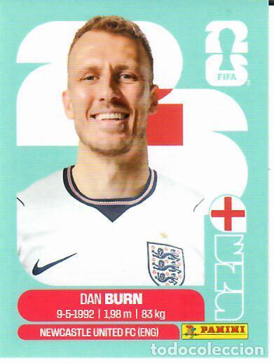 Cromos de f&uacute;tbol: CROMO PANINI MUNDIAL WORLD CUP 2026 - ENG8 ENG 8 - BURN - INGLATERRA