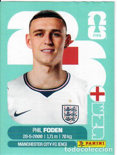 Cromos de f&uacute;tbol: CROMO PANINI MUNDIAL WORLD CUP 2026 - ENG16 ENG 16 - FODEN - INGLATERRA