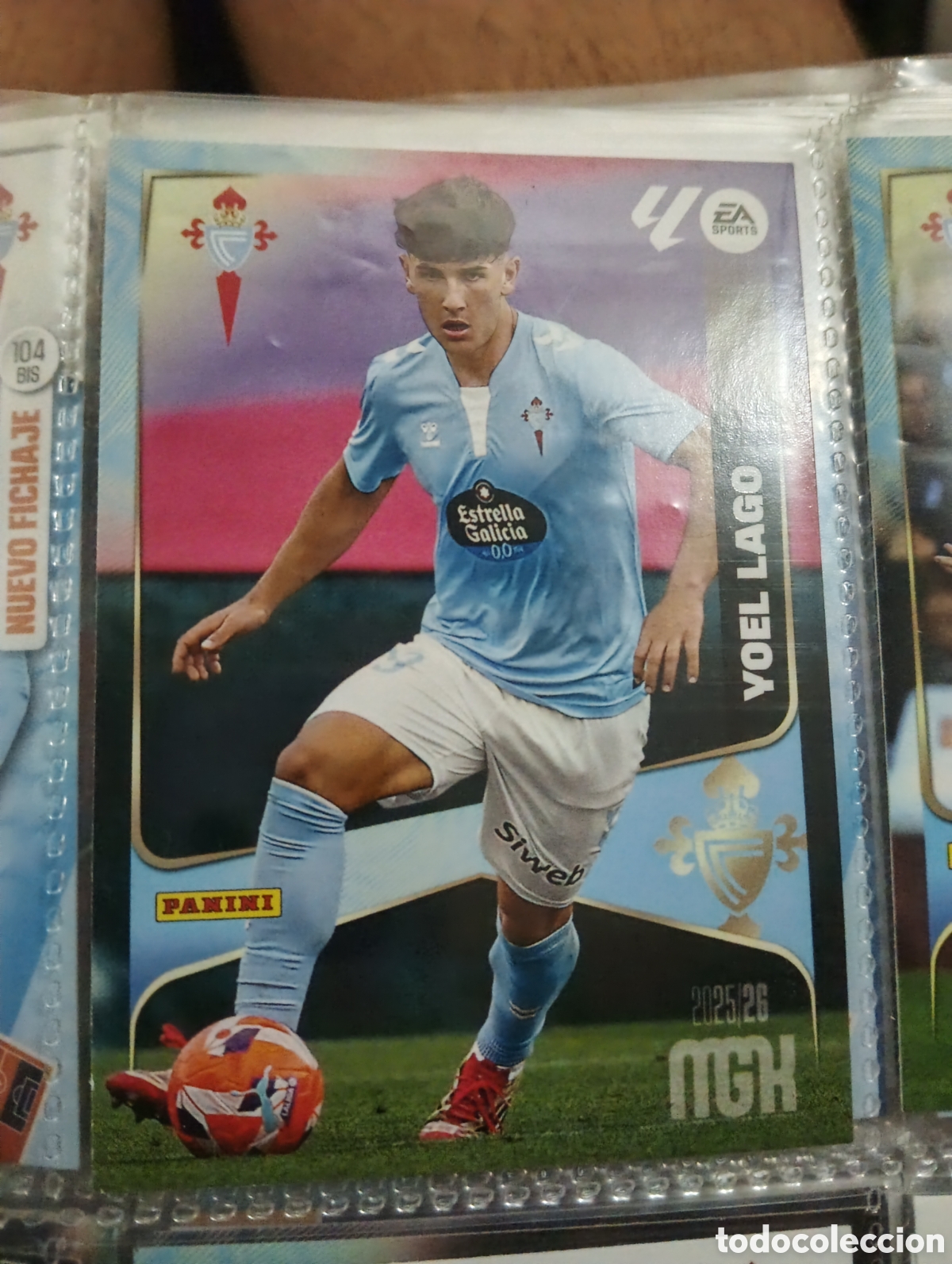 Cromos de f&uacute;tbol: Panini MEGACRACKS MGK Liga 2025 2026 25 26 - 115 Yoel Lago