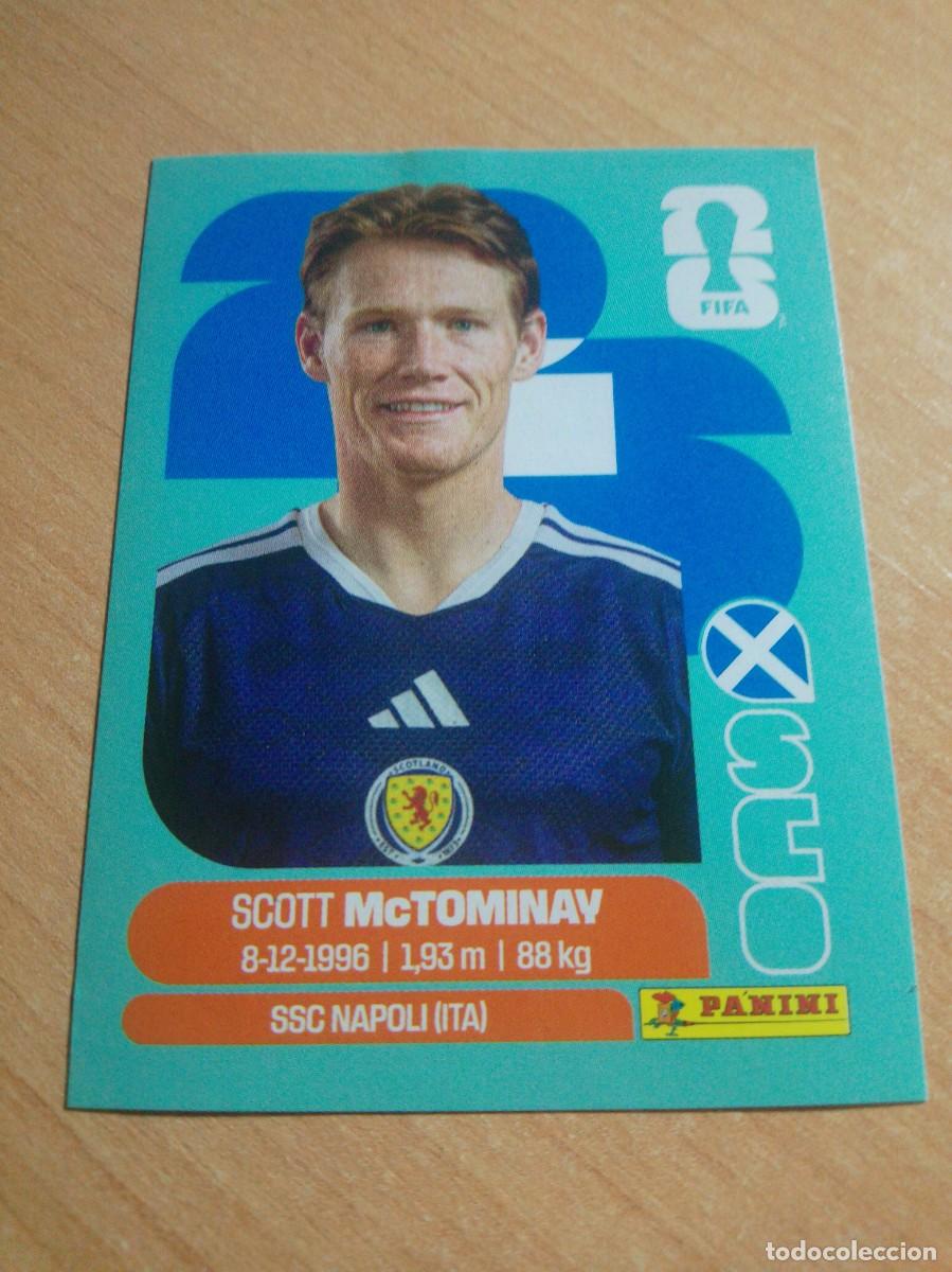 Cromos de f&uacute;tbol: McTOMINAV ESCOCIA SCO 11 MUNDIAL FIFA WORLD CUP 2026 26 PANINI STICKERS NUEVO